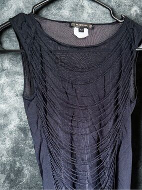 ✧ ARCHIVAL Plein Sud Shredded Distressed Knit Top ✧